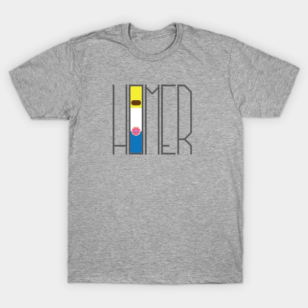 Minimalist Homer T-Shirt by CarmenRosso2209